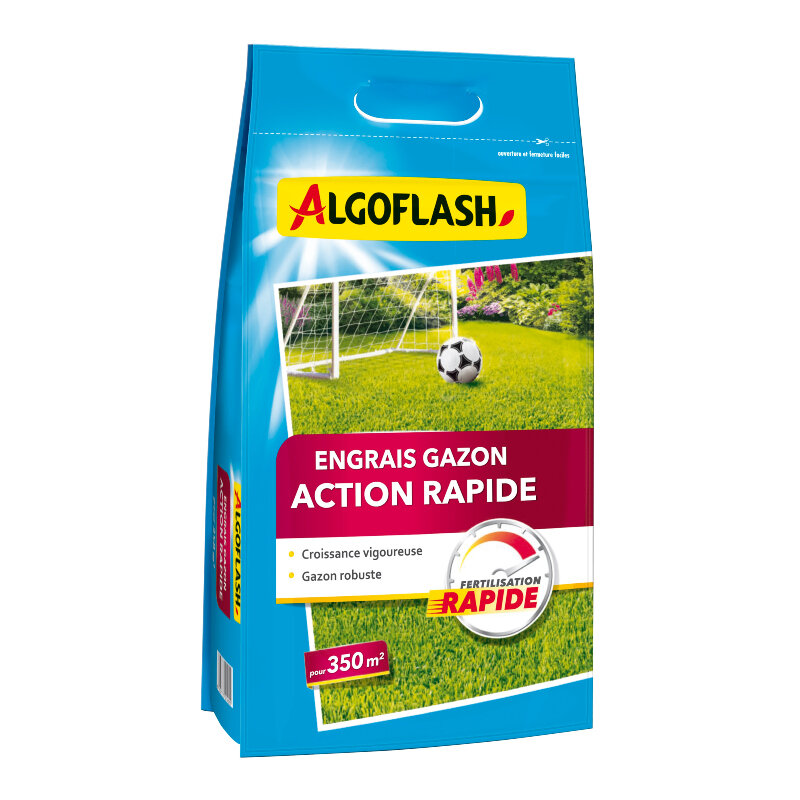 Algoflash Engrais Gazon Action Rapide pour 350 m²