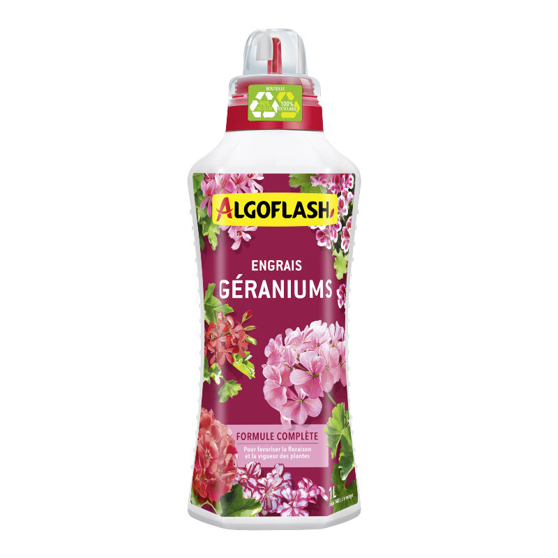 Algoflash Engrais Géraniums 1 L