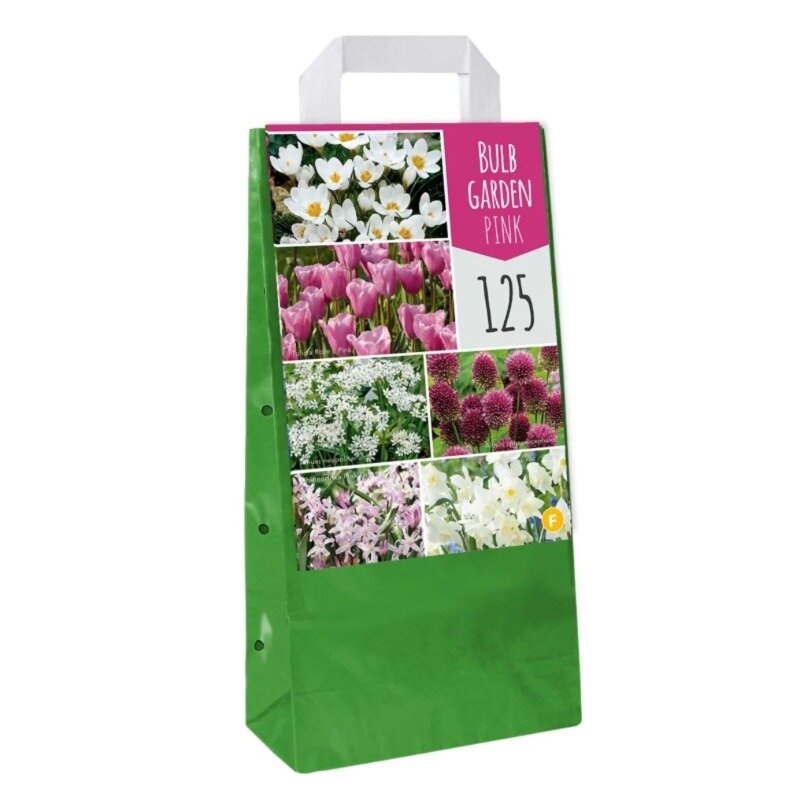 Sac à bulbes de fleurs Mélange Rose et Blanc (125 pièces)